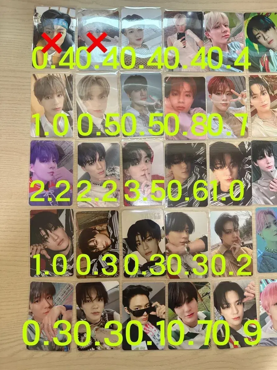 nct dream nctdream nct dream jeno photocard wts bulk