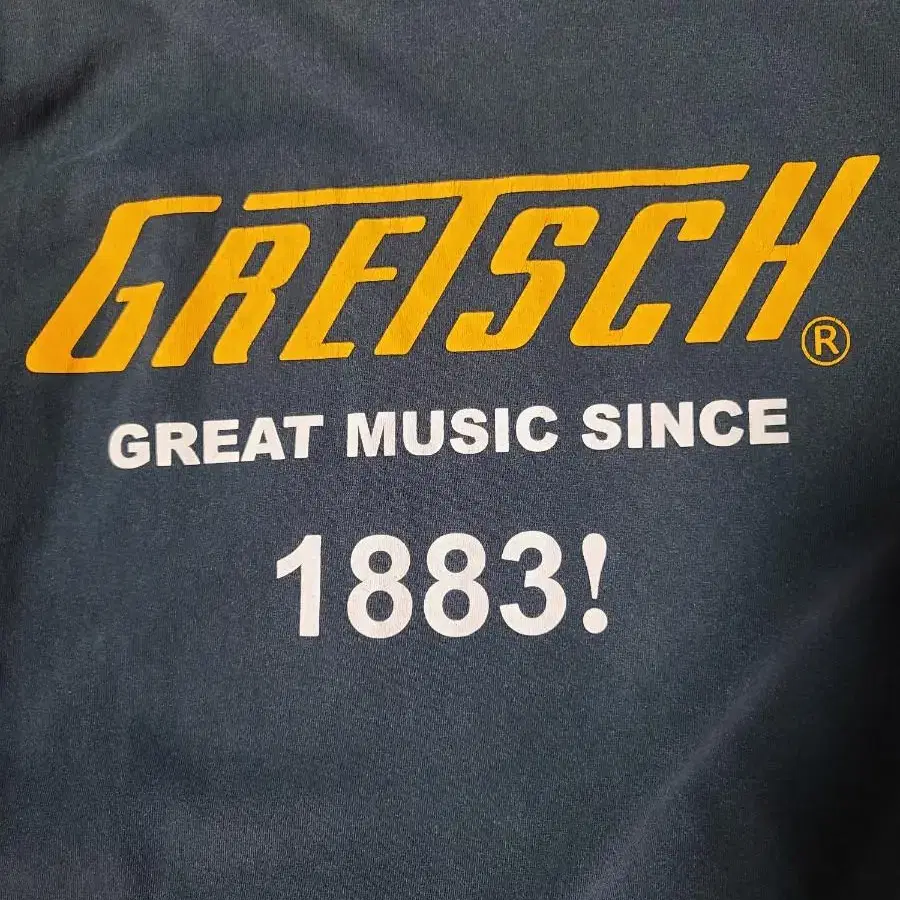 일렉기타 GRETSCH guitar 빈티지 티셔츠