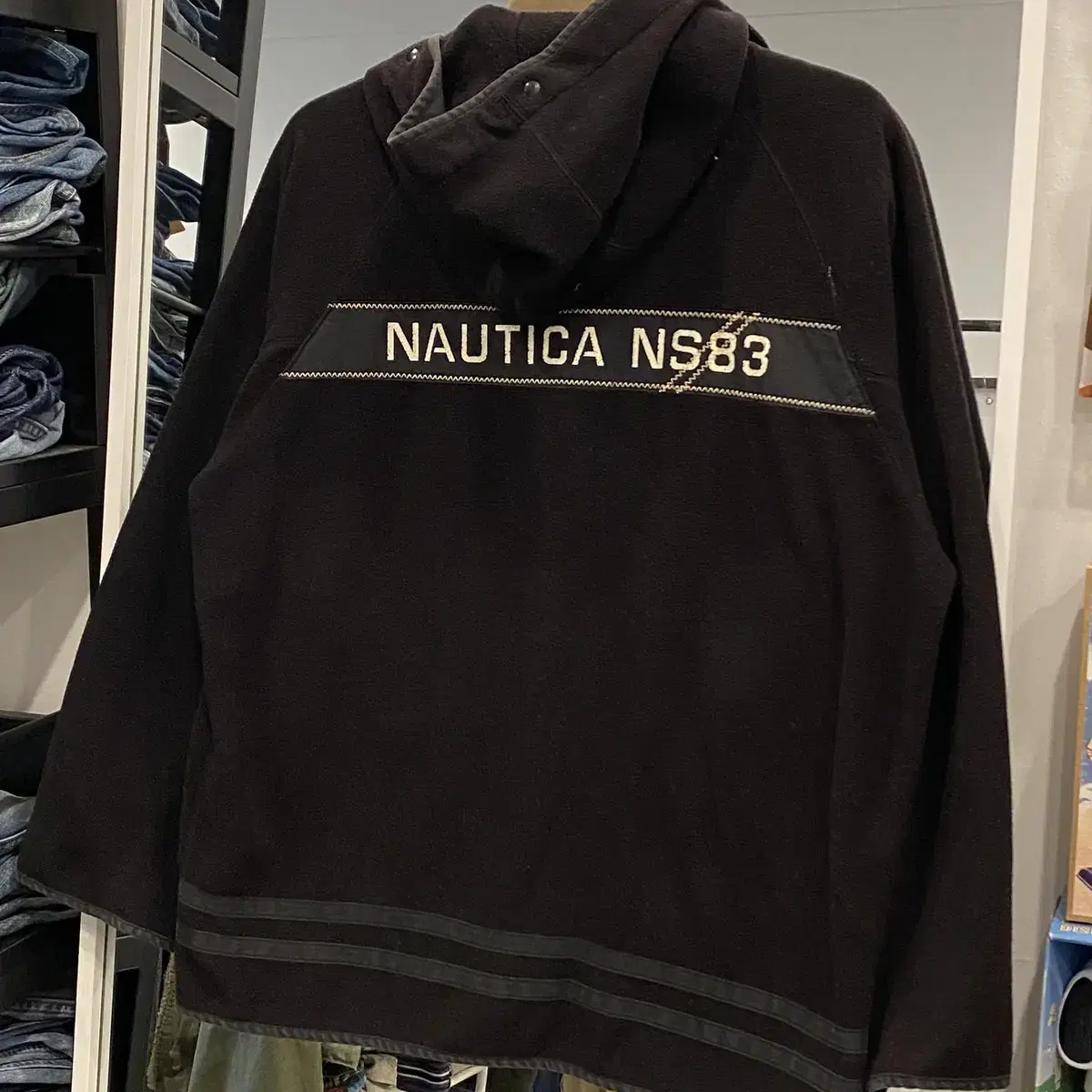 nautica 노티카 후리스 후드 집업