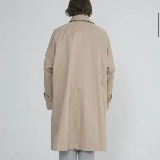 플라스틱프로덕트 코트 Zip coat (beige)