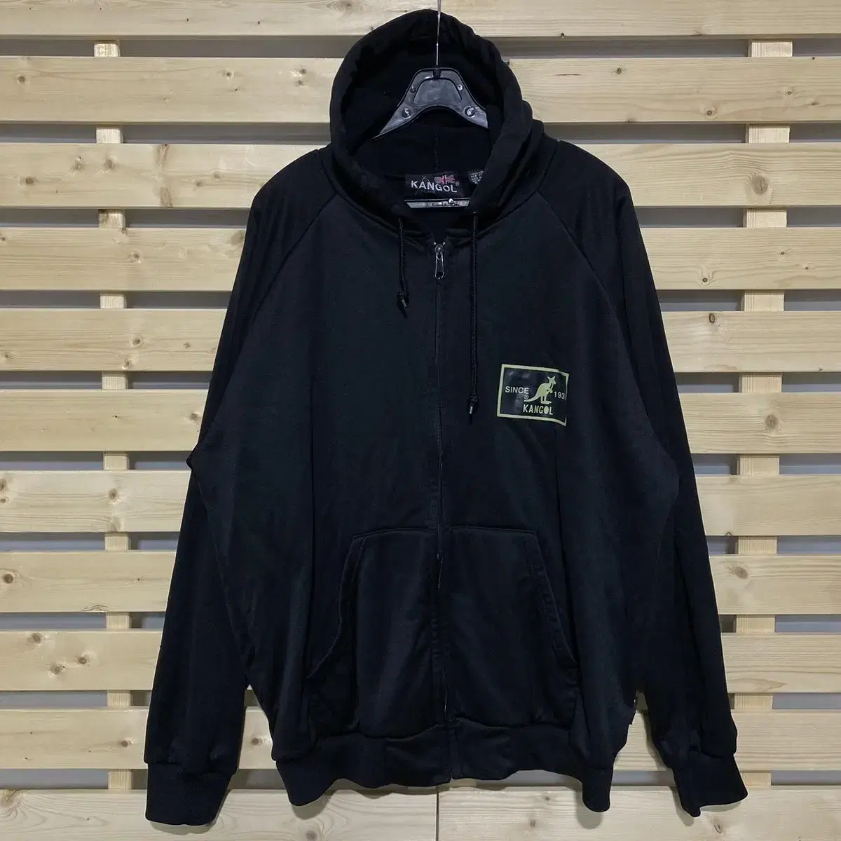 Kangol Old School Big Logo Hoodie Zip Up