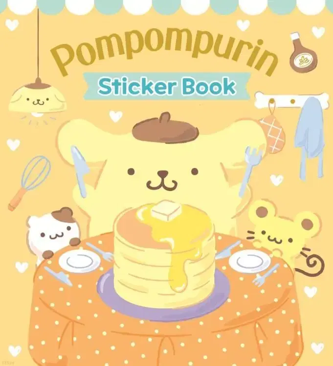 Pompompurin sticker minibook unsealed