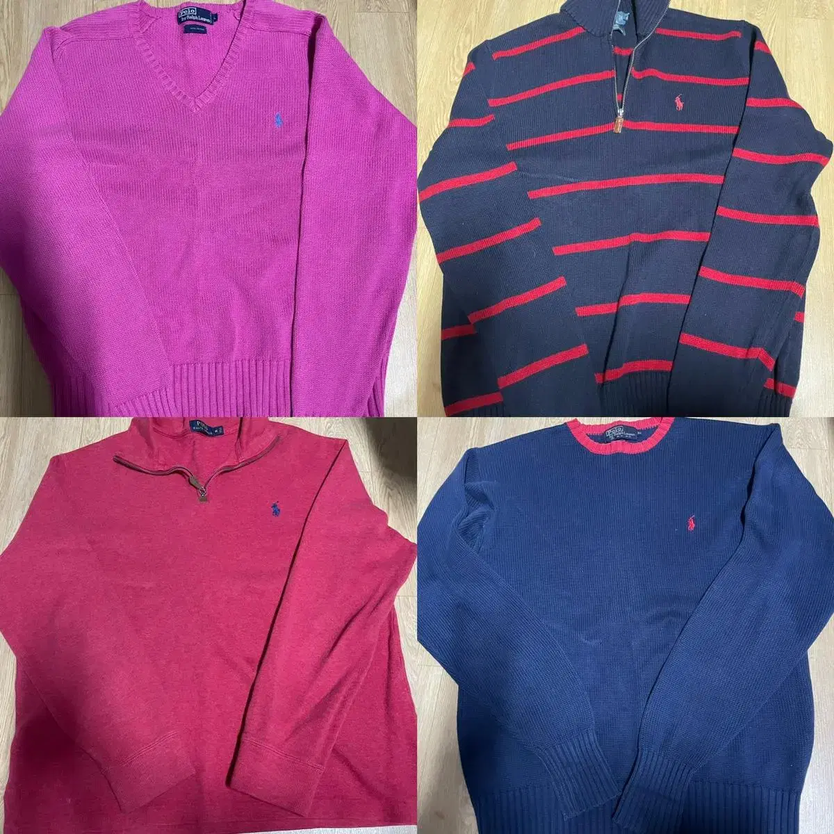 Vintage Polo Knit 100-105 L-XL 4 Mica 6.0