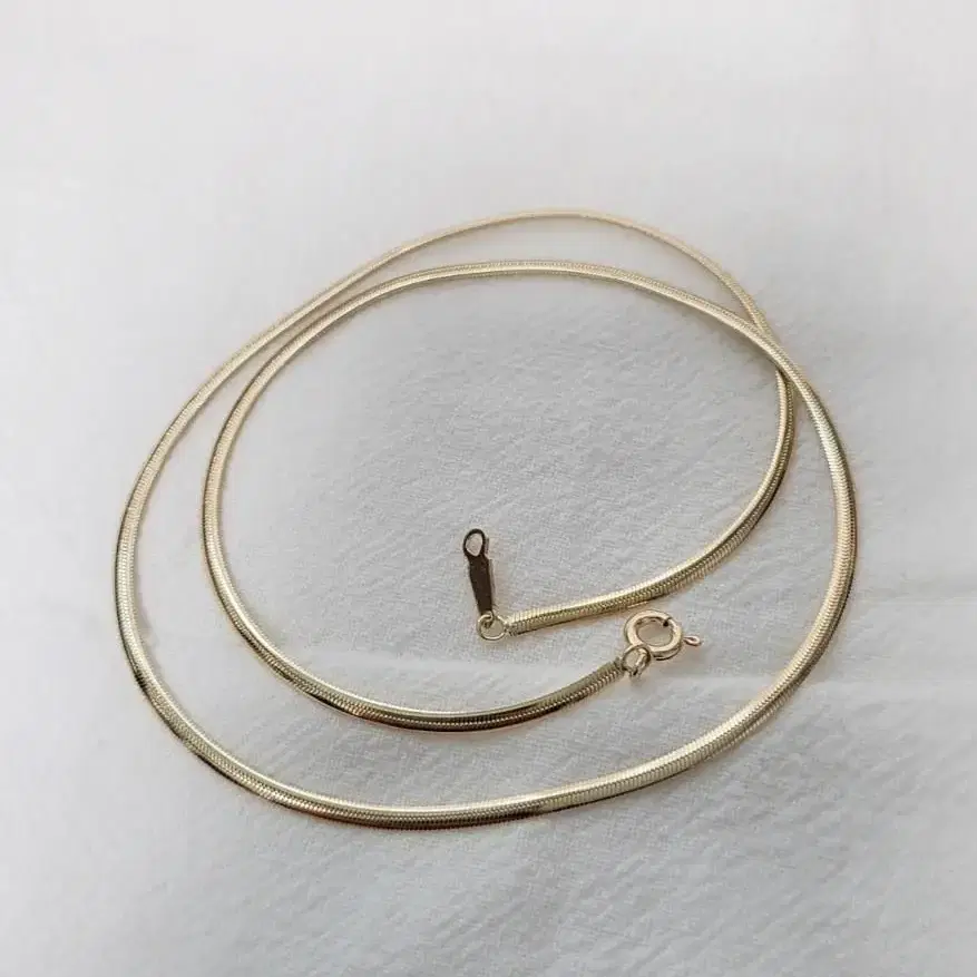 14k 뱀줄 목걸이 2mm