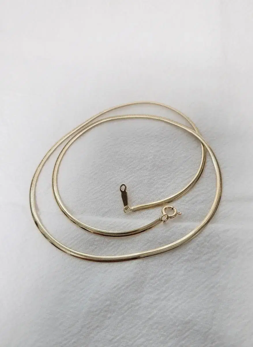 14k 뱀줄 목걸이 2mm