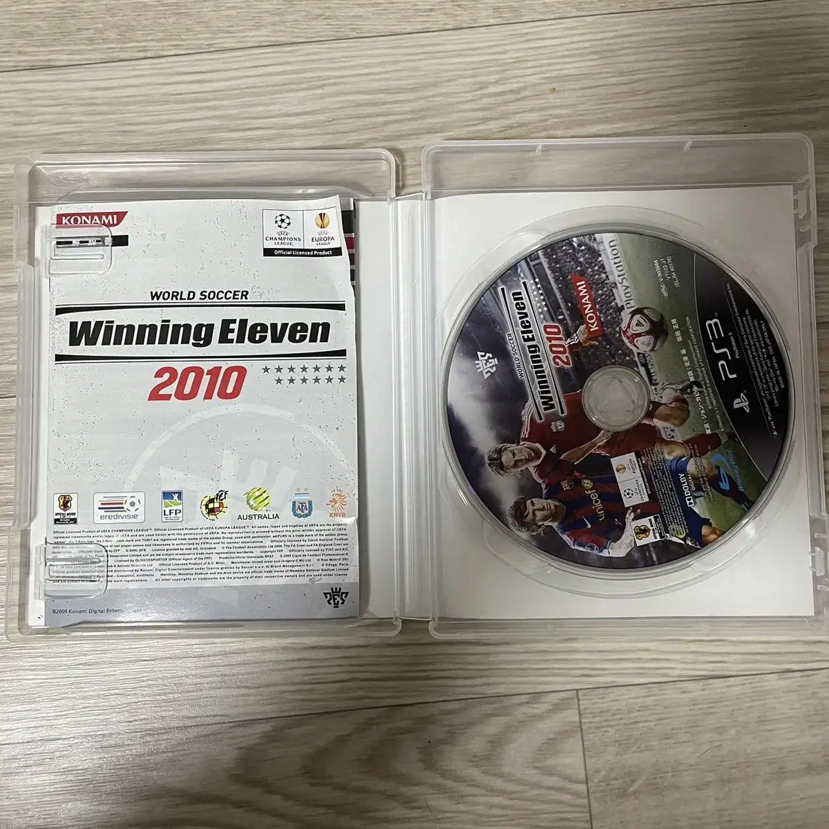 ps3) 위닝일레븐2010 일판 중고 / 플스3 깨끗한 중고