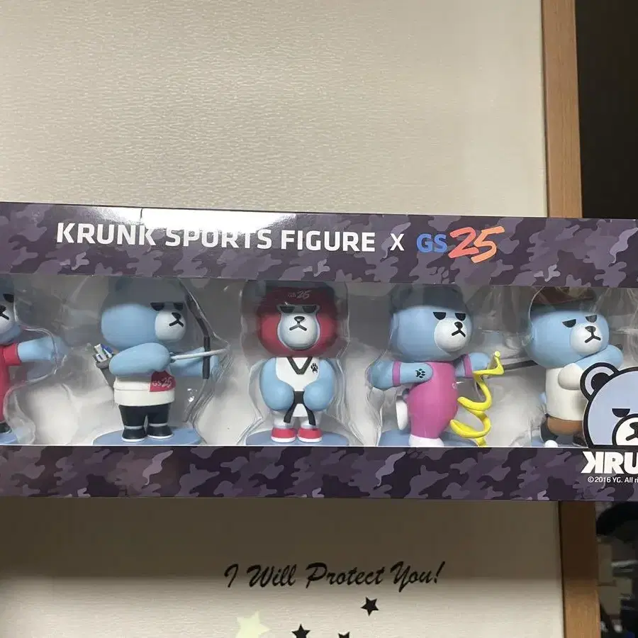 KRUNK 크렁크 스포츠 피규어 5종 미개봉