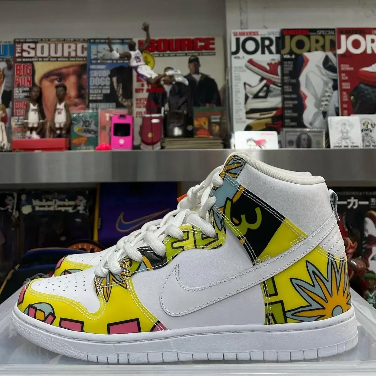 nike dunk sb high de la soul 2015 데라소울