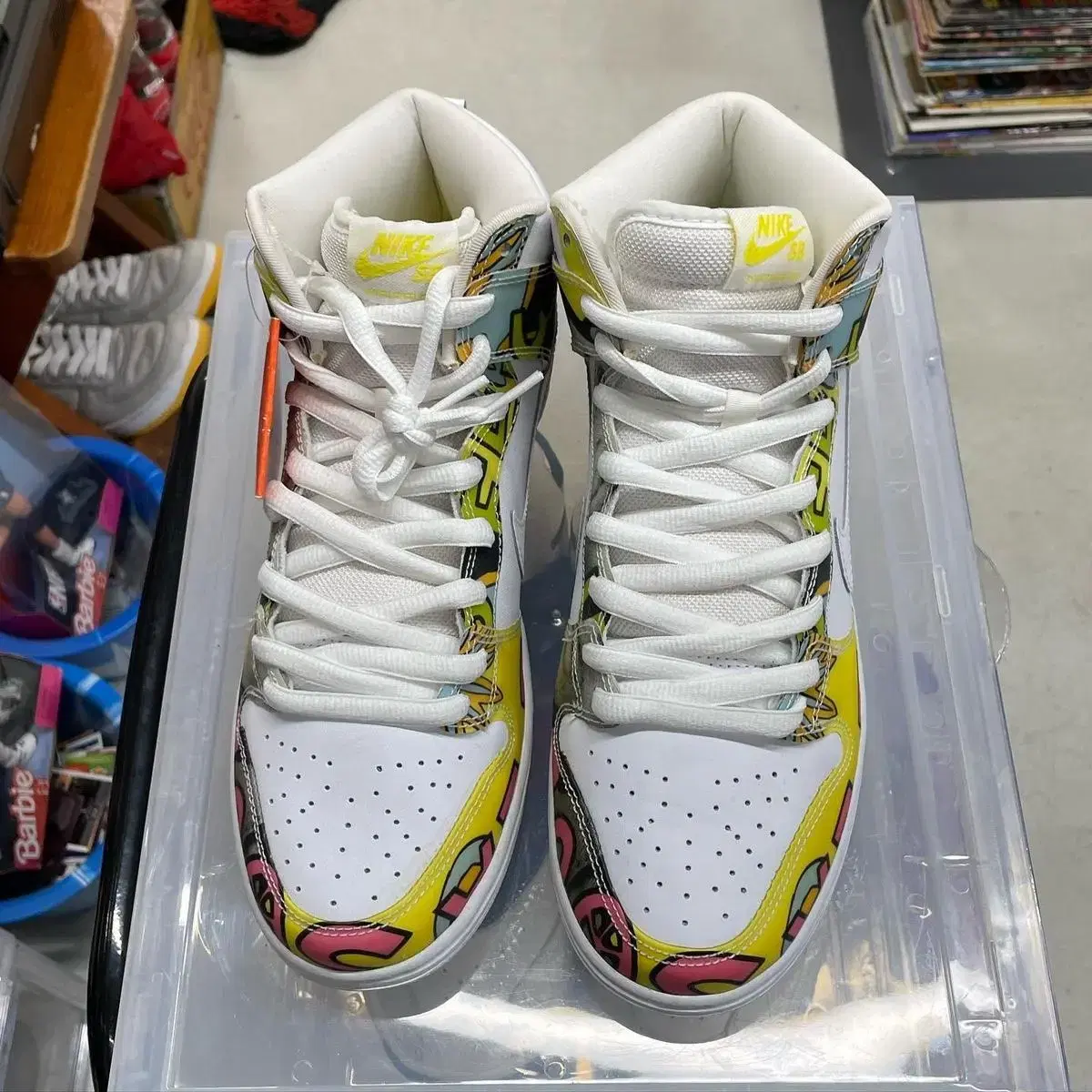 nike dunk sb high de la soul 2015 데라소울