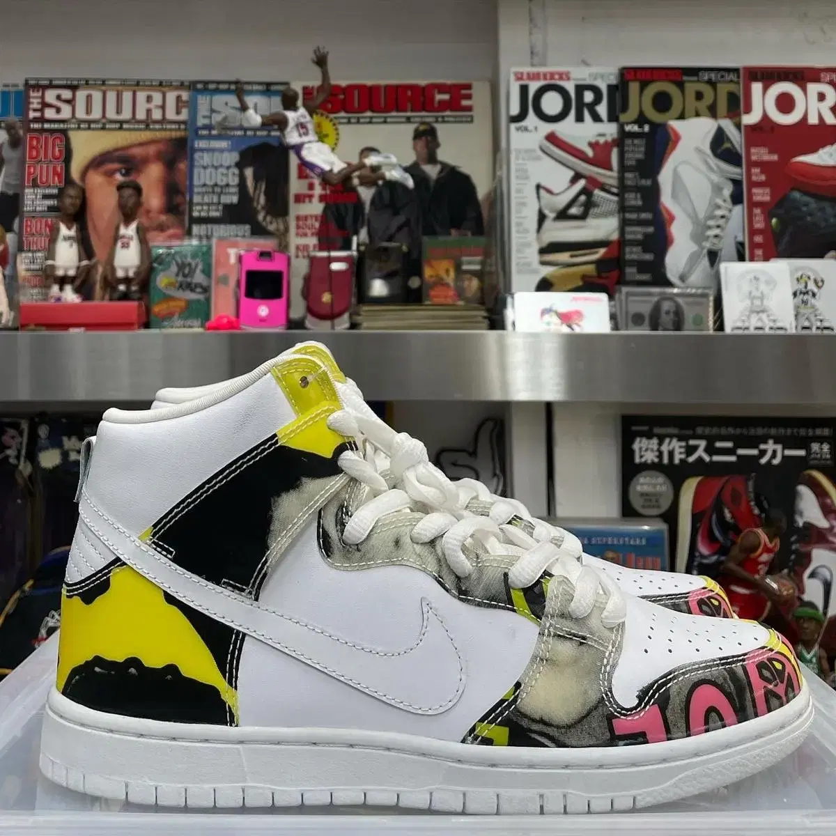 nike dunk sb high de la soul 2015 데라소울