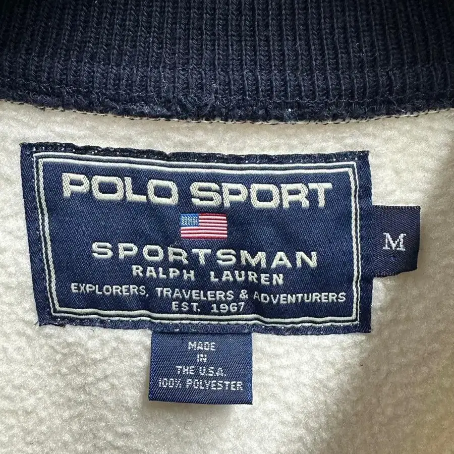 90s polo sport v neck 폴로스포츠 스웻셔츠