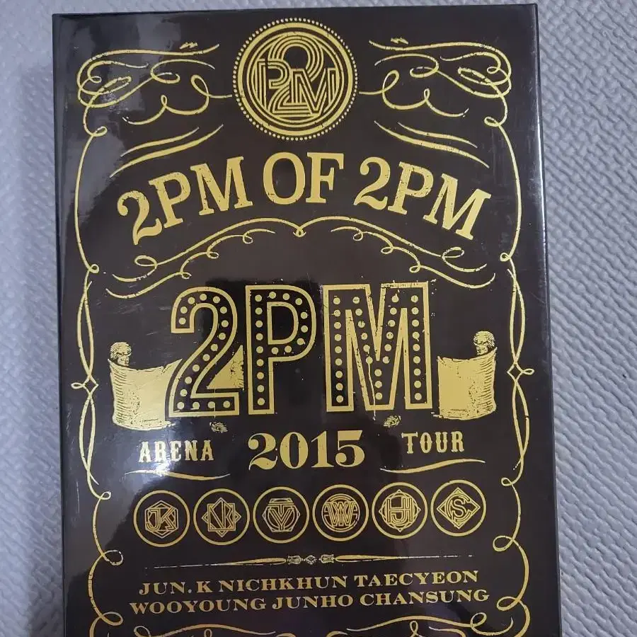 2pm 투오투 초회한정 dvd