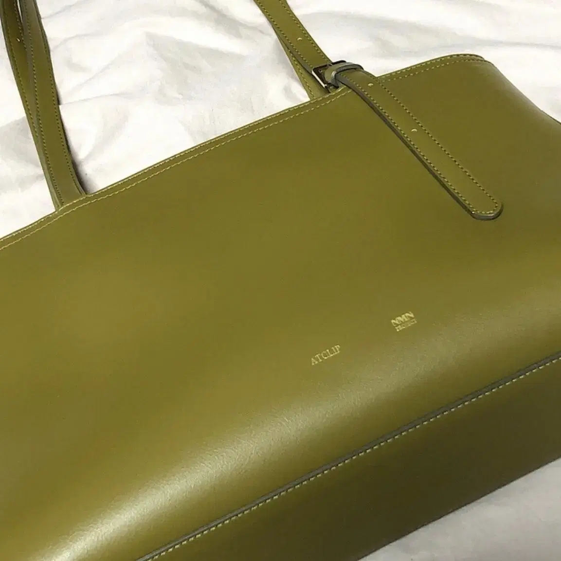 atclip 엣클립 mid link bag olive