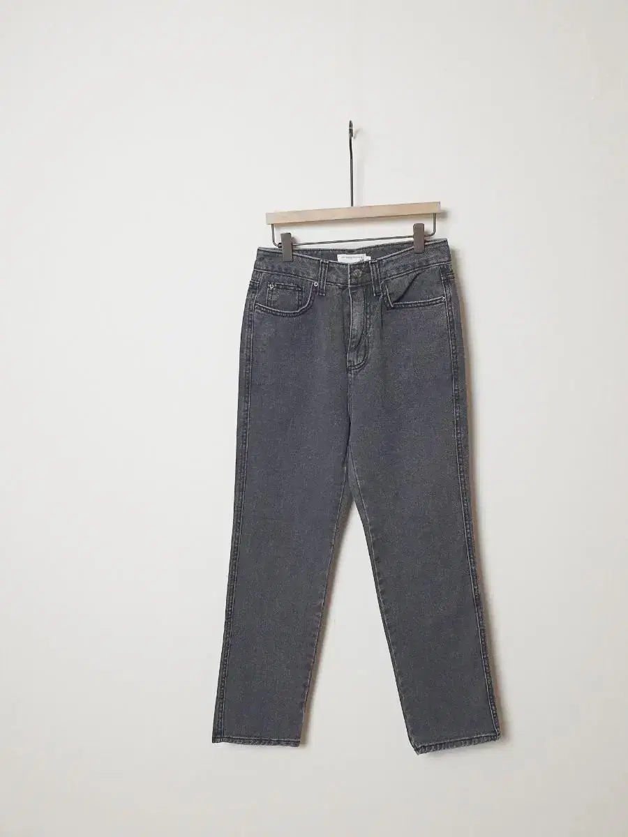 (New) High Quality Black Wash Denim S (Brushed)