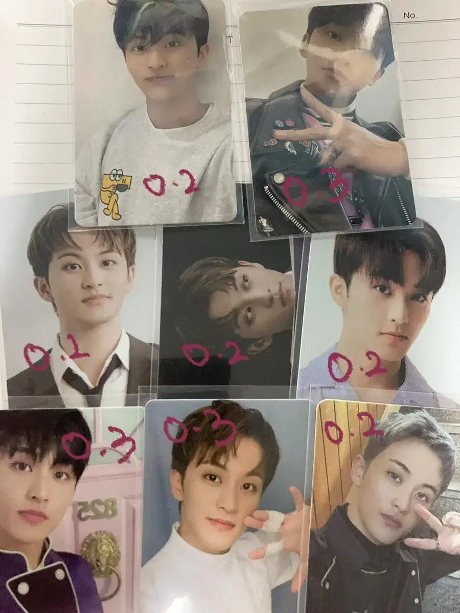 nct marks photocard wts