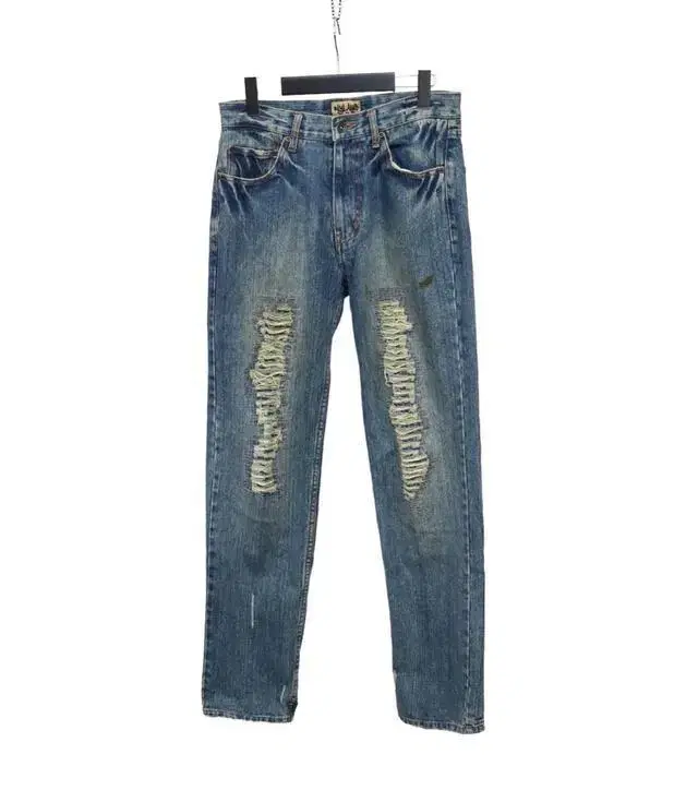 NYLAUS JEANS JAPAN Damaged jean