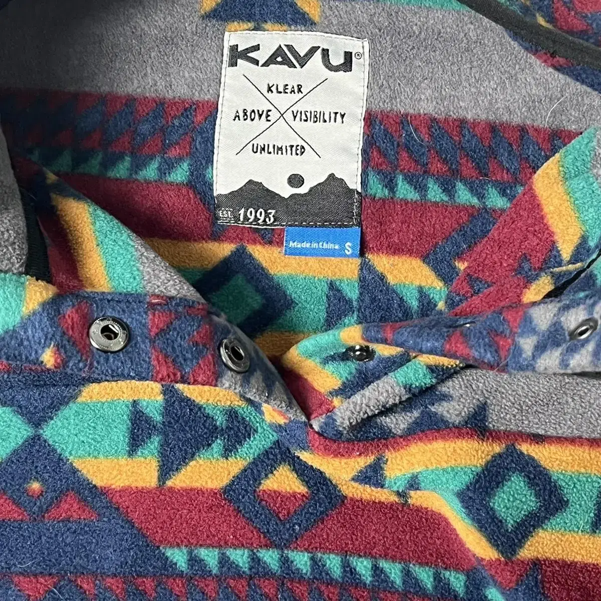 kavu fleece pullover