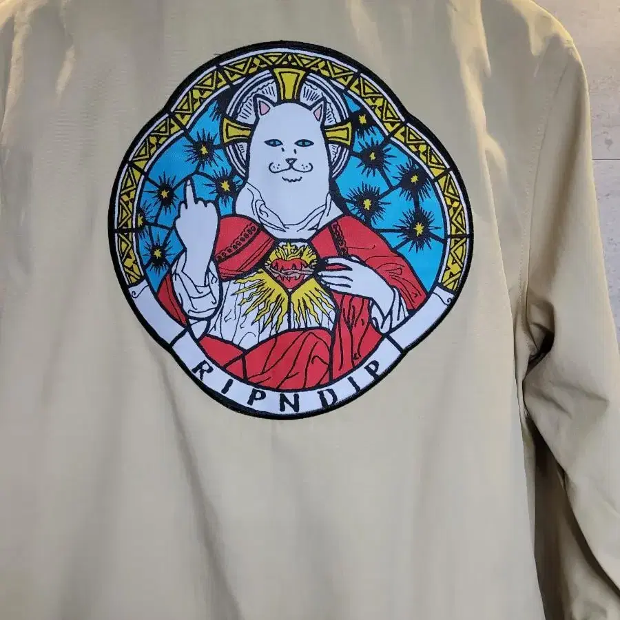 RipnDip 고양이 프린트 코치 자켓!