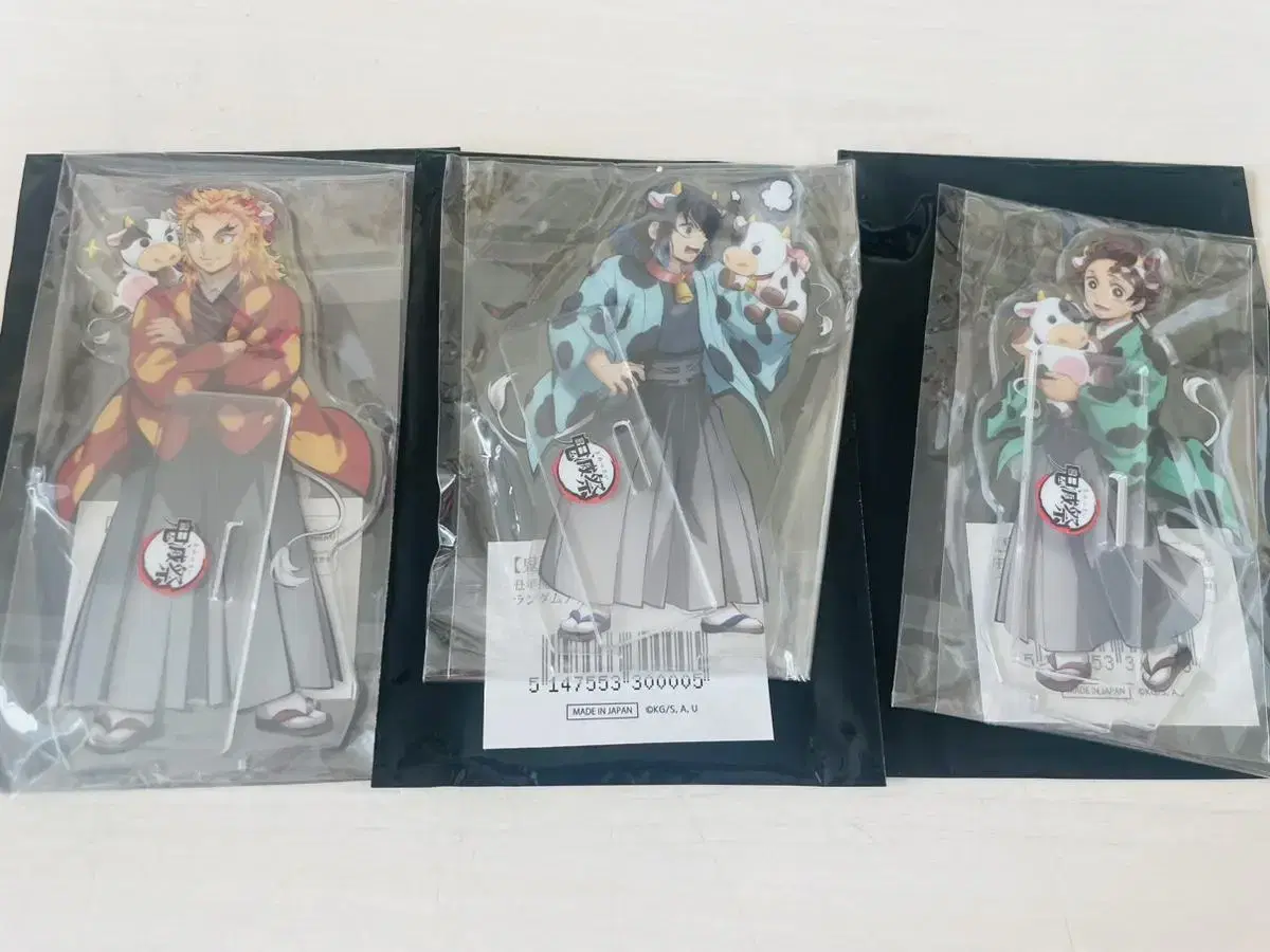 Demon Slayer Rengoku Inosuke Tanjiro Zodiac LD acrylic stand Set