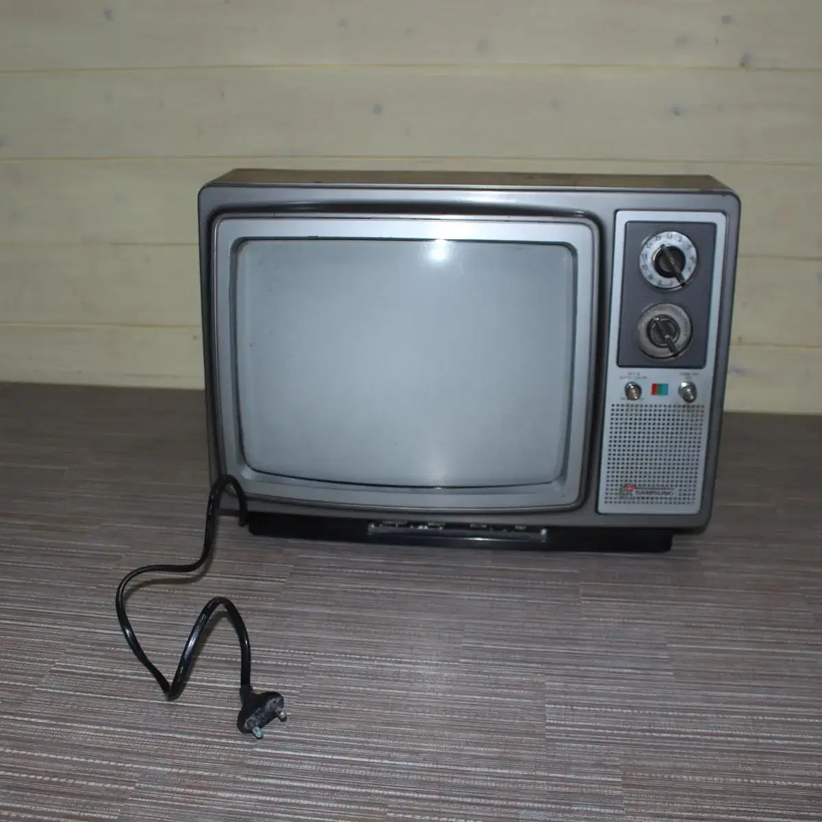 1981년 삼성 올드 칼라 텔레비젼 브라운관 TV 엔틱