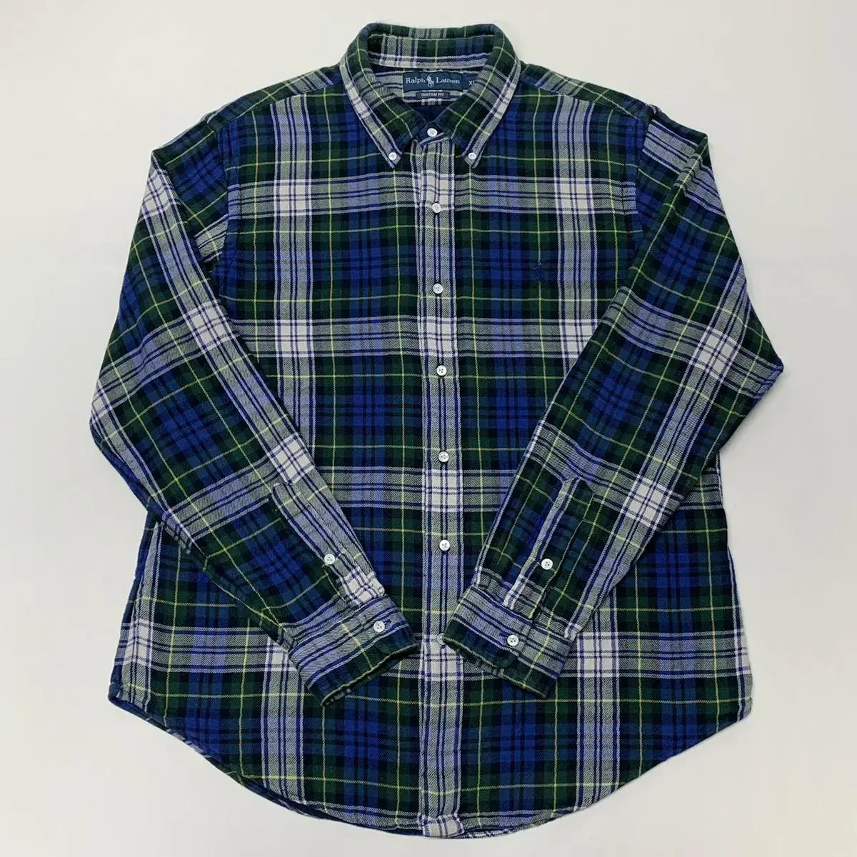 Polo Ralph Lauren Flannel Shirt Check Navy (XL)