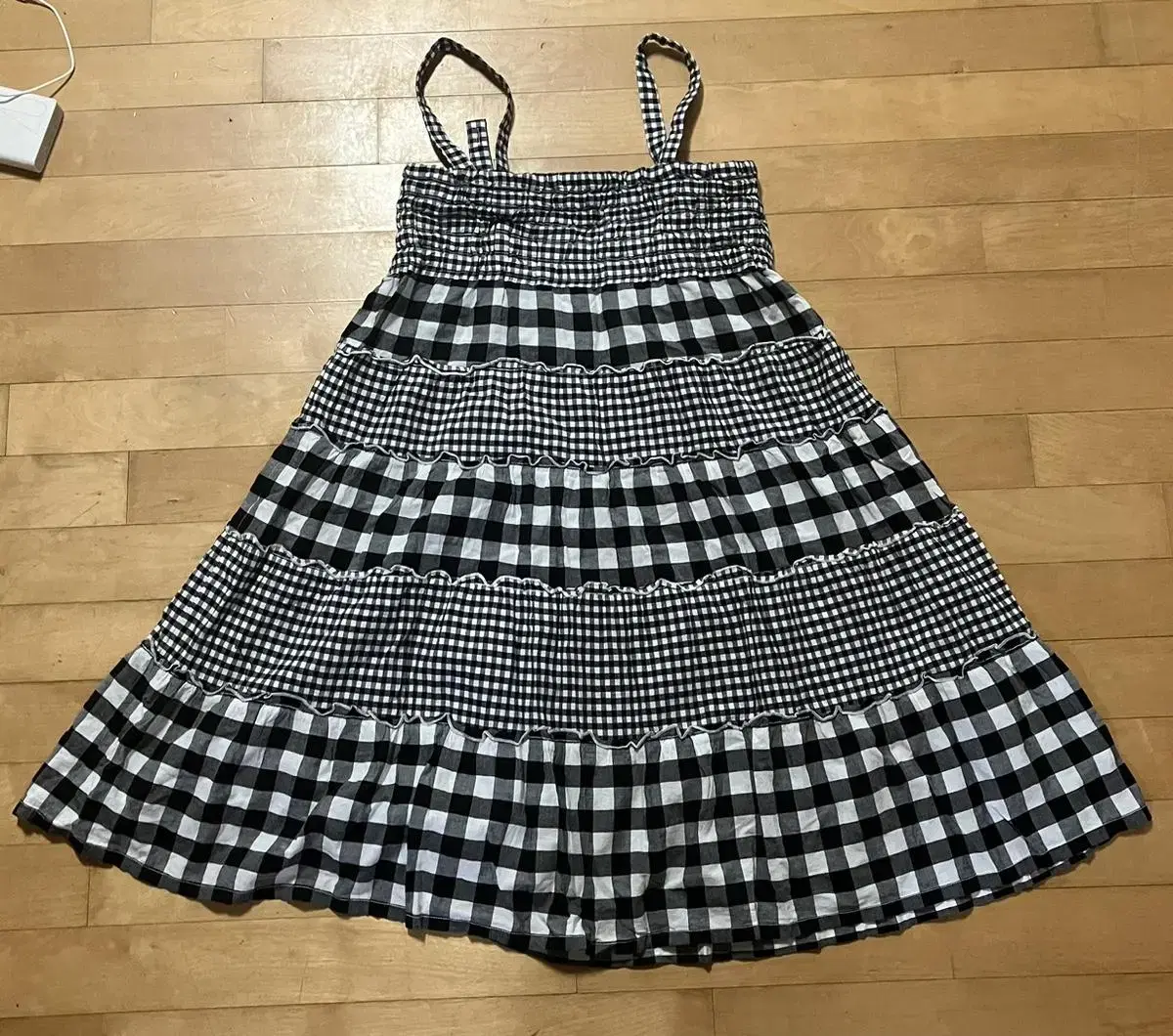 VINTAGE CHECK ONEPIECE