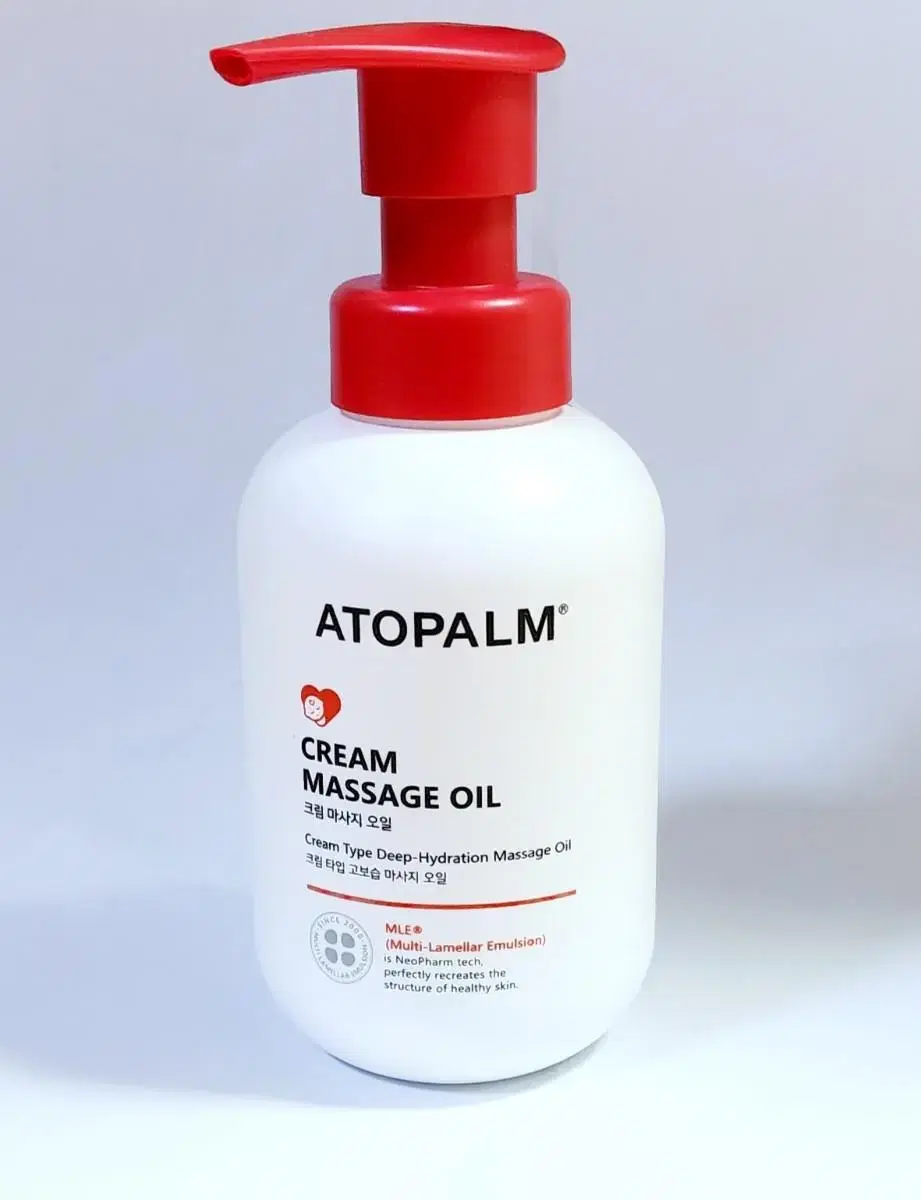 [새상품] 리뉴얼/ATOPALM 아토팜 크림 마사지 오일 200ml