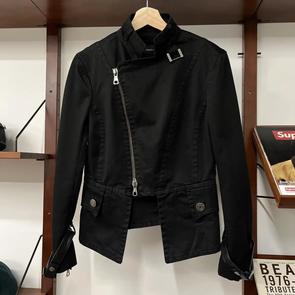 DSQUARED2 cotton rider jacket ( 이태리제 )