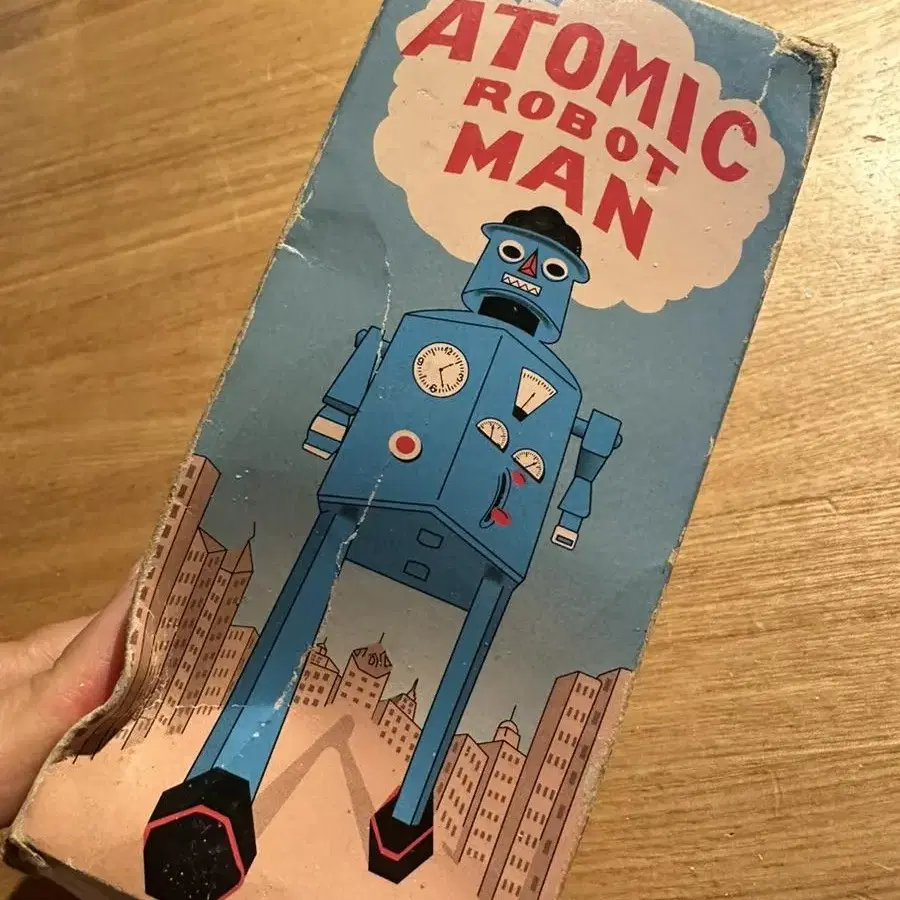 MS415, Atomic Robot Man/틴토이/미개봉/빈티지