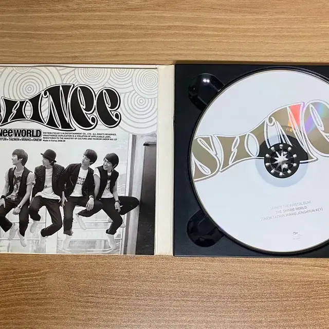 샤이니 The SHINee World [B ver.] 개봉 앨범 양도.