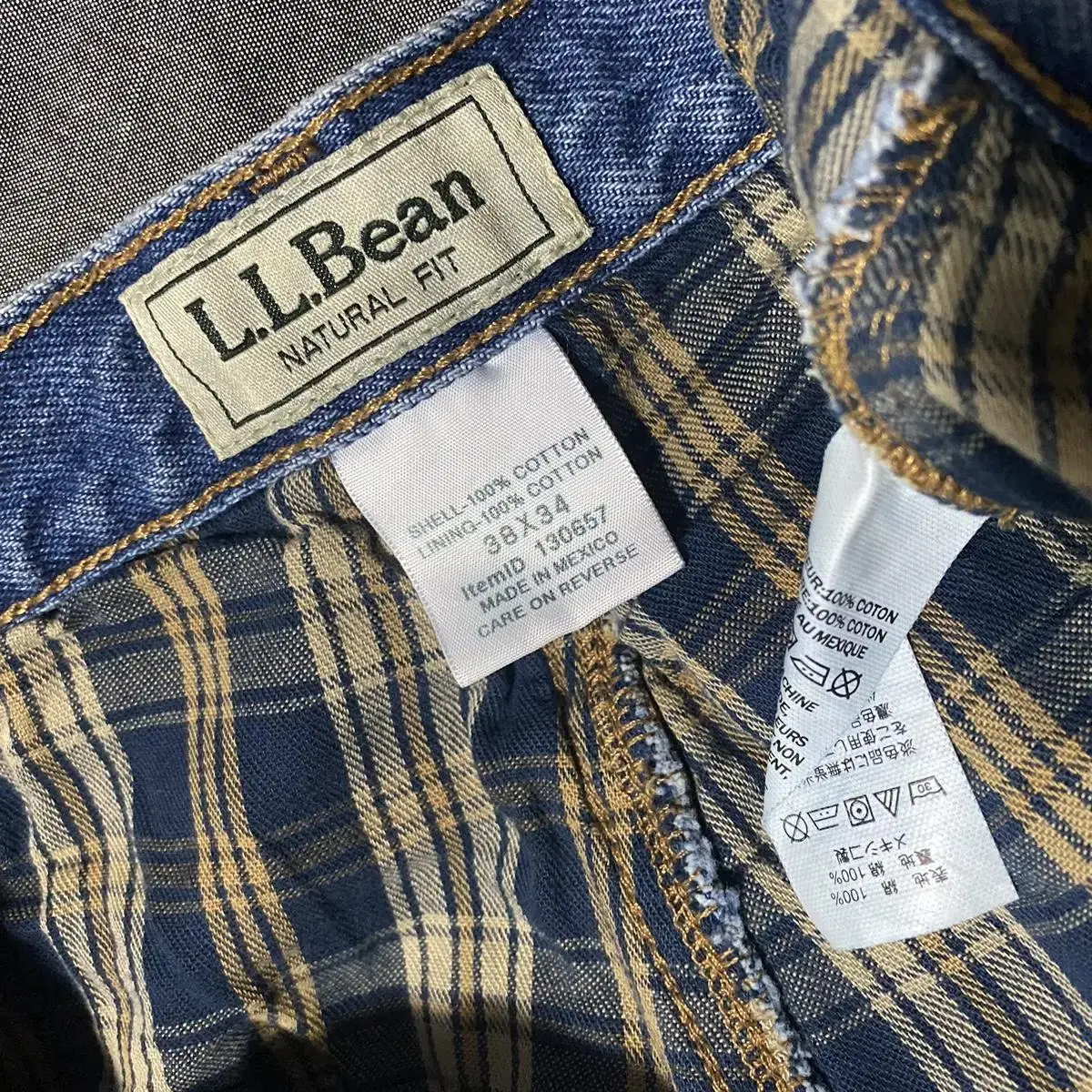 L.L. BEANS Double L Jeans Sz 38X34