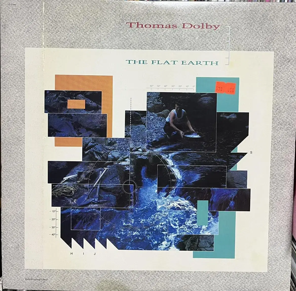 토마스 돌비 Thomas Dolby The Flat Earth lp