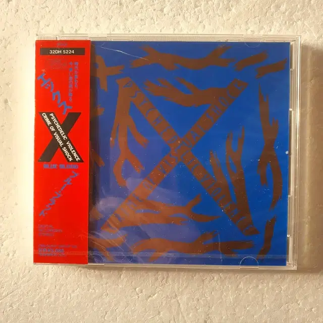 엑스재팬 X JAPAN BLUE BLOOD CD 미개봉 새상품