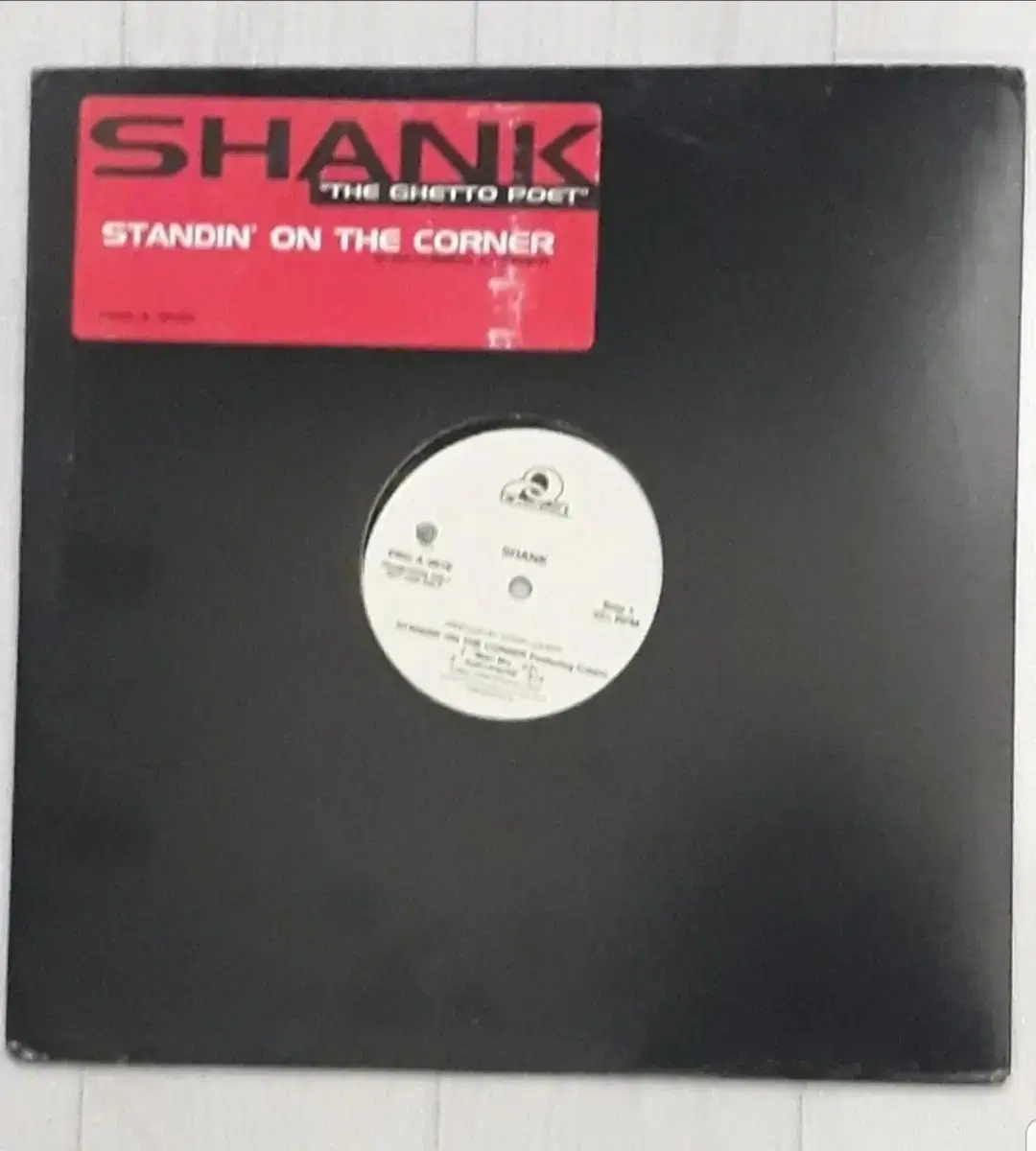 흑인음악 힙합 Shank 미국오리지널lp 12인치싱글 바이닐 vinyl