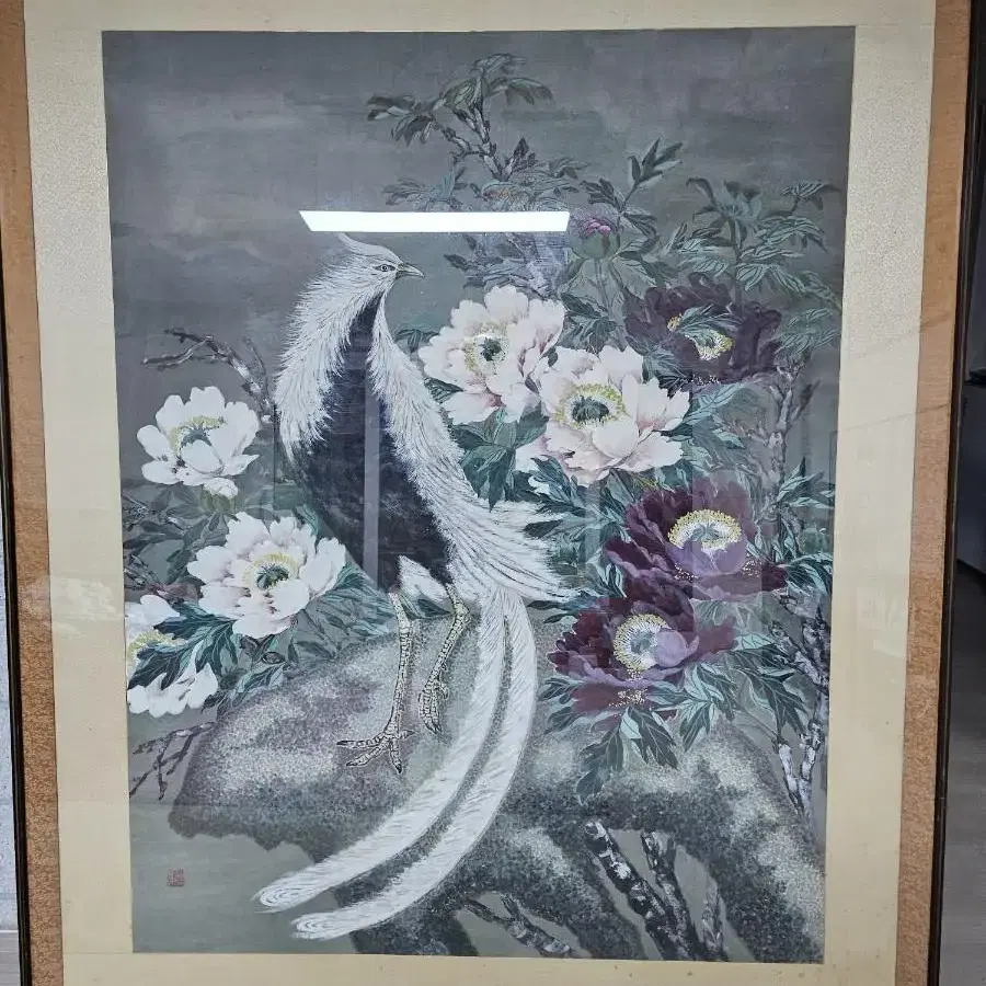 목단. 봉확 새 부자되는그림 반품불가 생활흔적있음