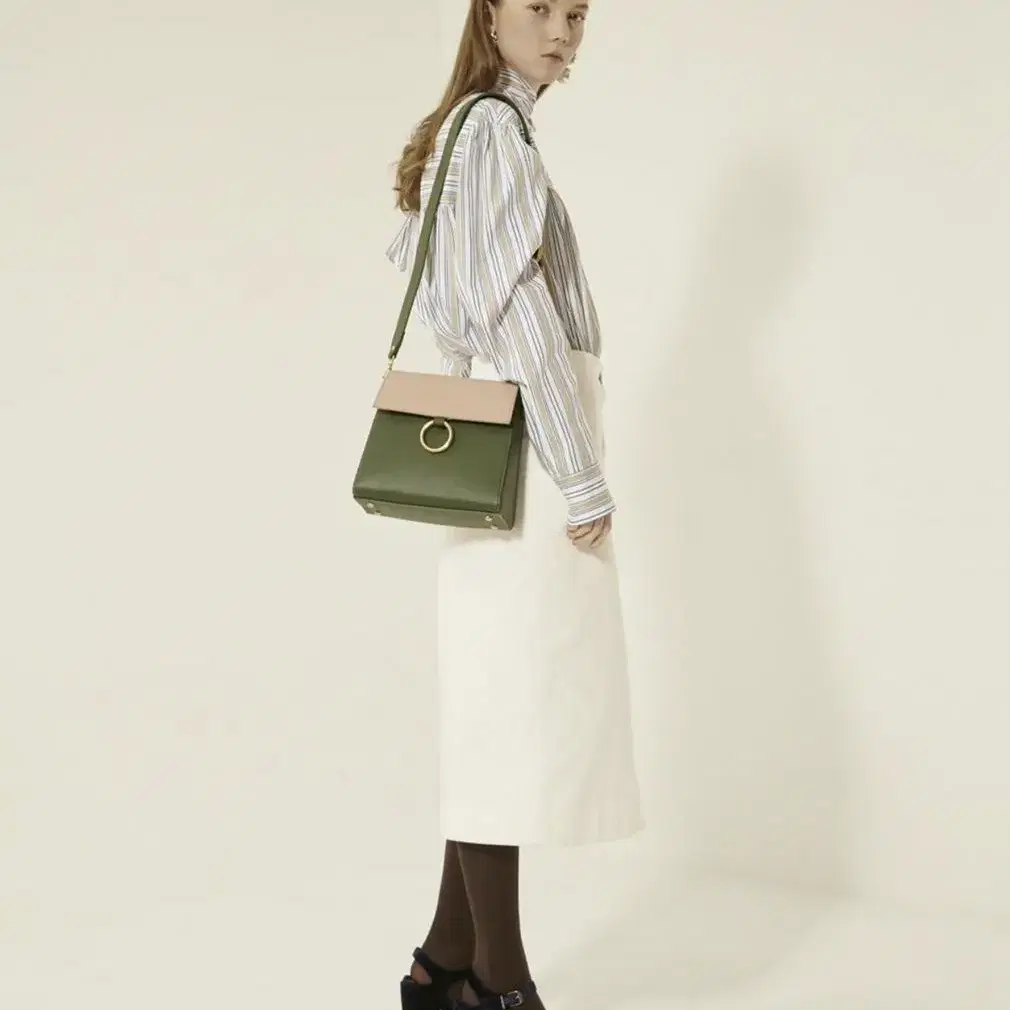 CDSD 씨디에스디 Two Strap Bag_Pink&Khaki