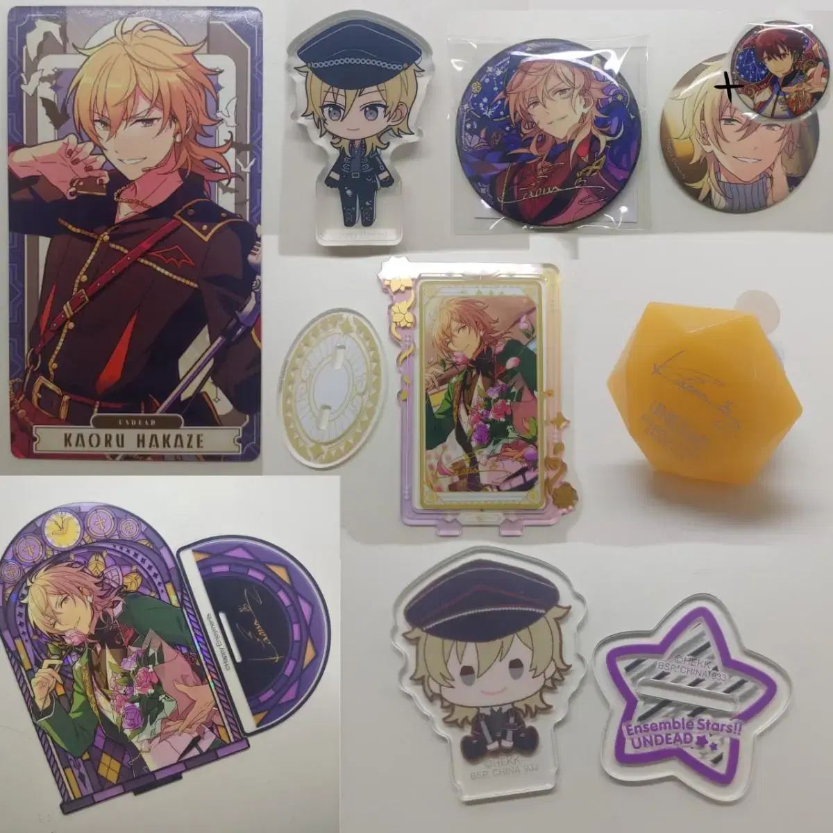 Anstar Hakaze Kaoru Goods / acrylic Canbadge Ring Light, etc.