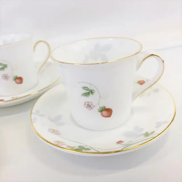 WEDGWOOD 웨지우드 와일드스트로베리 에스프레소잔 3조세트 A178