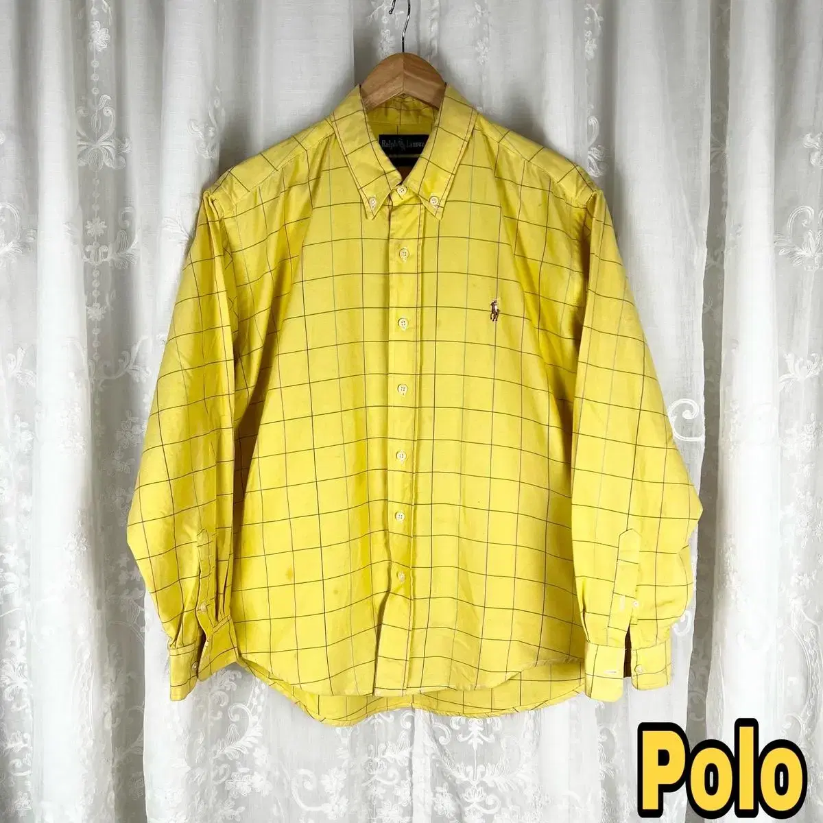 Polo Yel Check Shirt