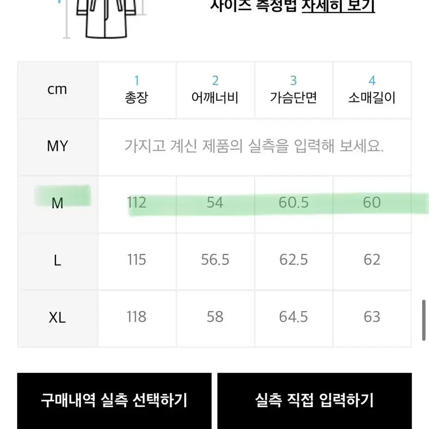 키뮤어 더블코트 (블랙 , M사이즈)