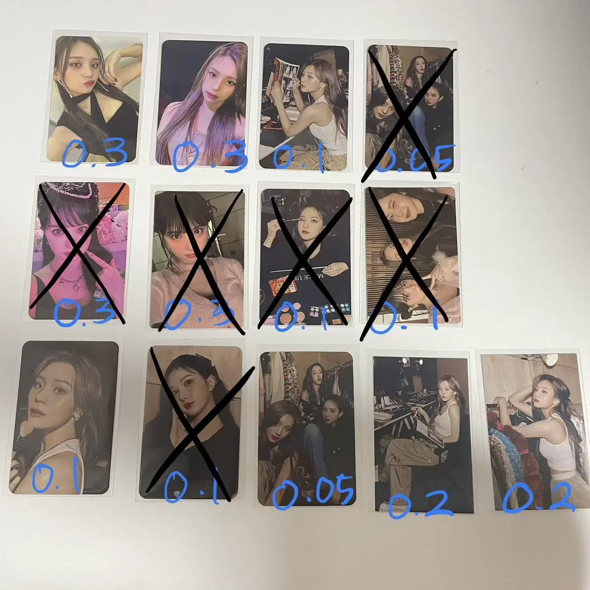 Viviz Pull-Ups photocard eunha eunbi umji Barrier Groups