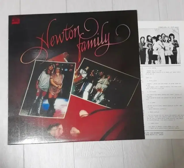 Newton Family 엘피 바이닐 vinyl Poplp