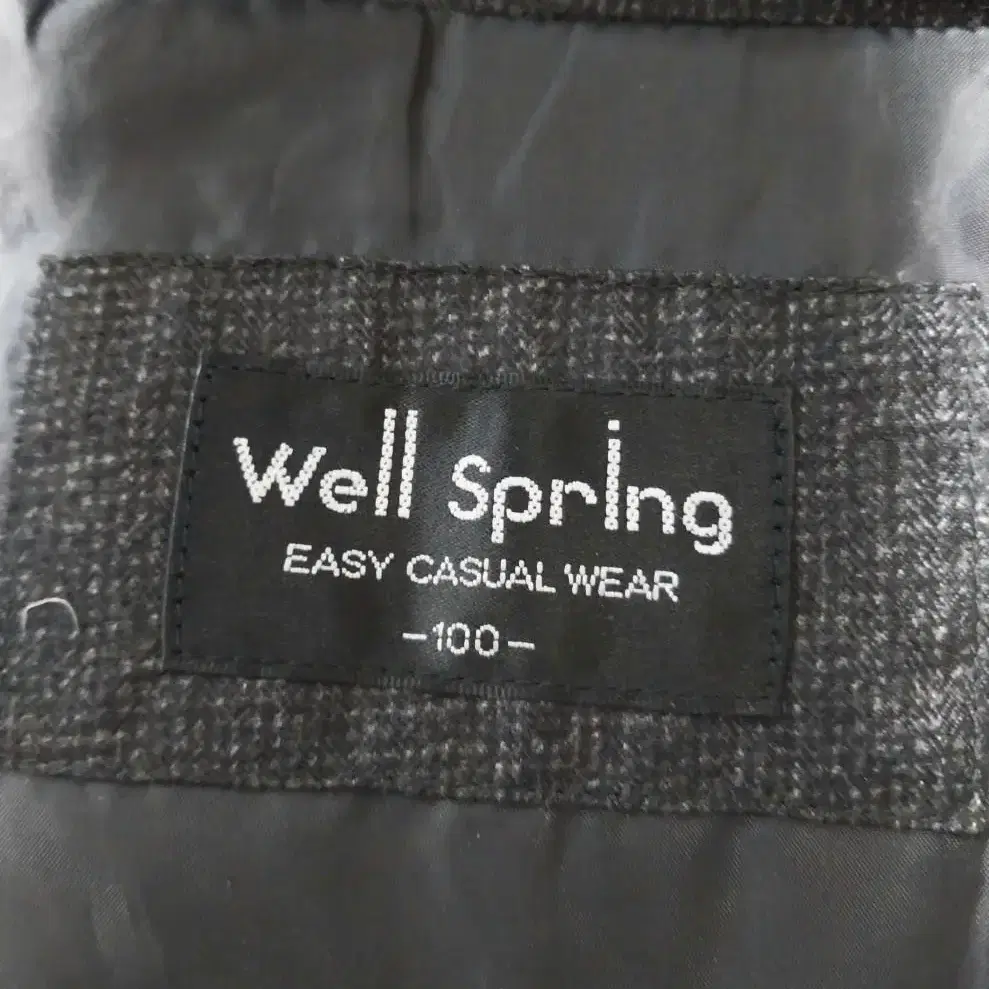 100)윌스프링Well spring 패딩조끼