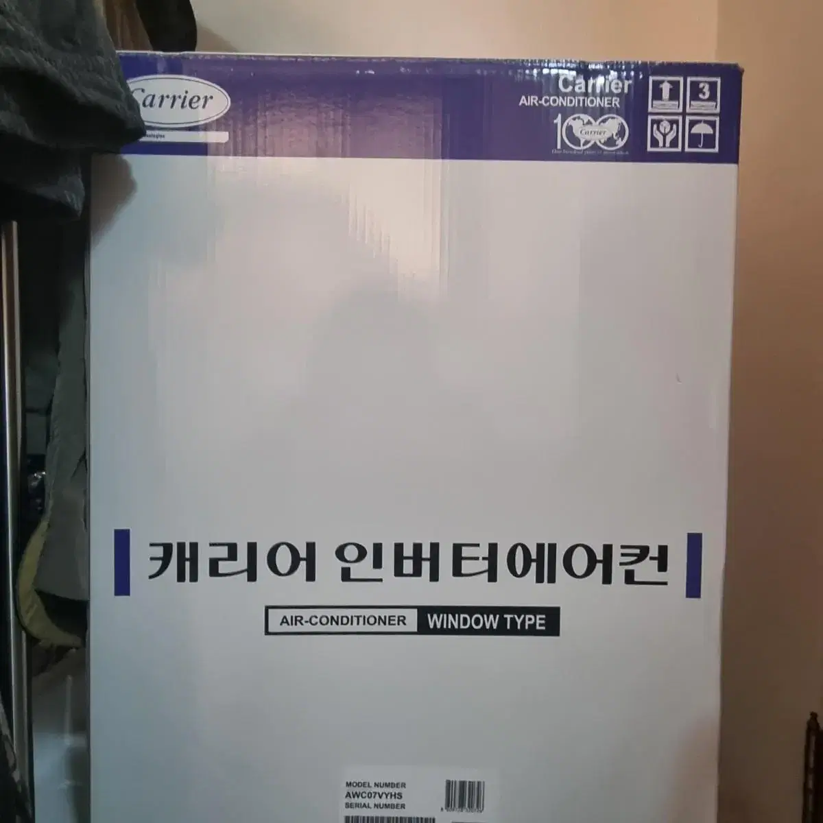 캐리어 인버터 창문형 에어컨