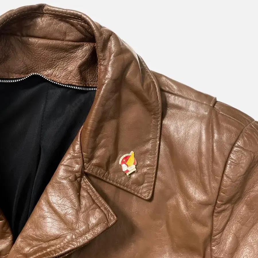 80's Treen Custom Leather Rider Jacket