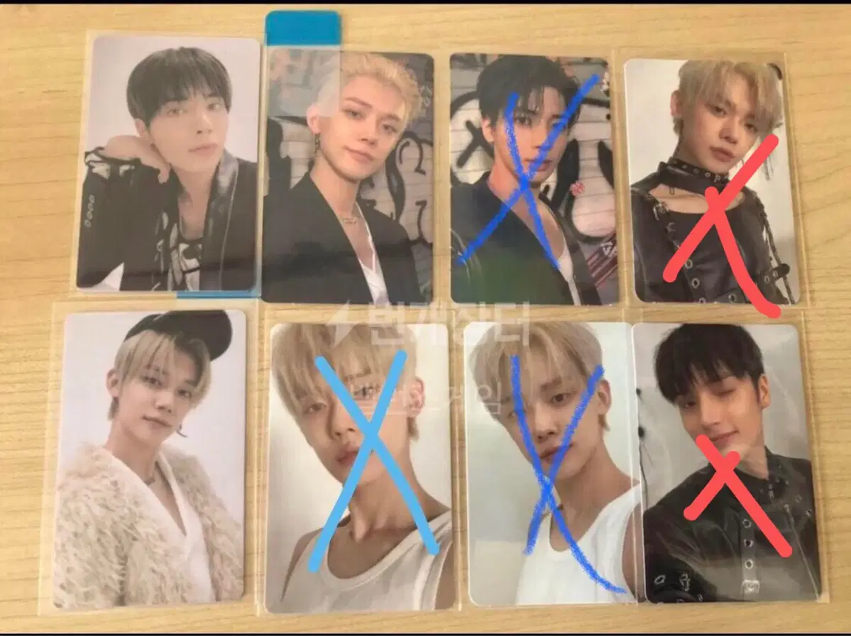 txt yeonjun taehyun Hooning pokas, lenticular postcards, unsealed albums wts.