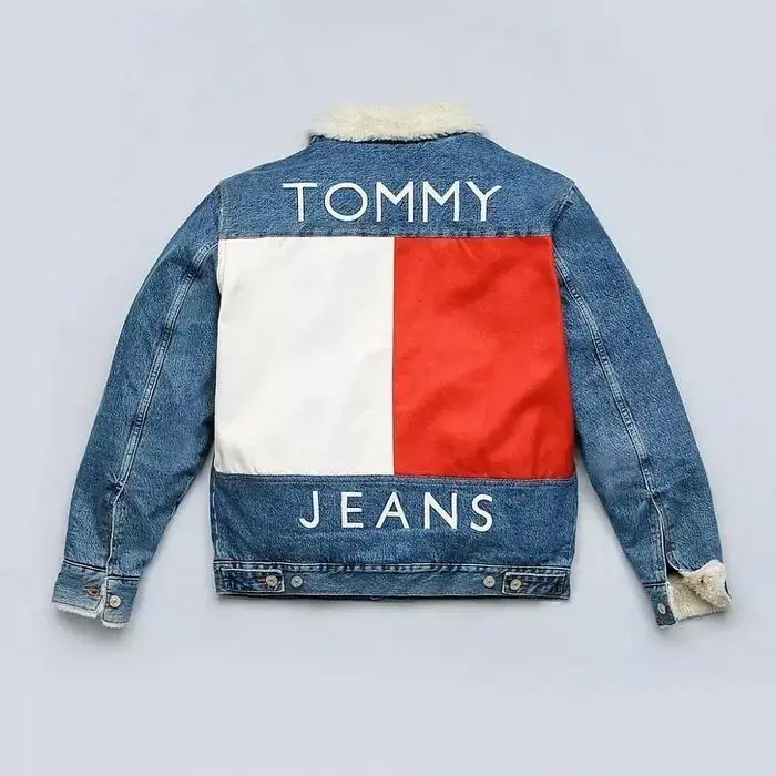 (New)Tommy Jin Big Logo Sherpa M size