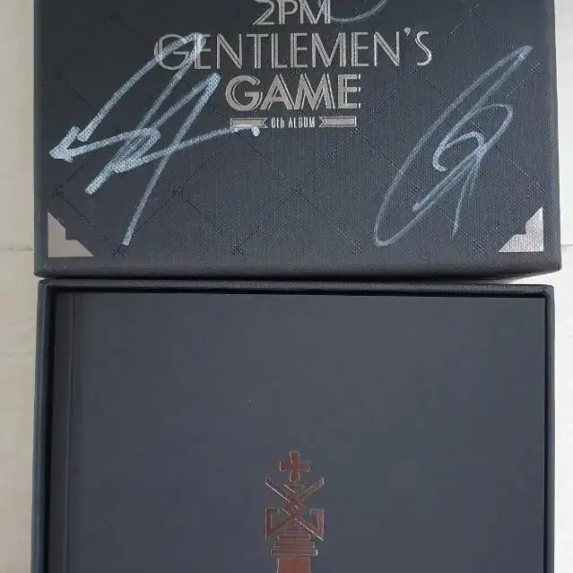 2PM  6th album <GENTLEMEN'S GAME> 싸인CD 입