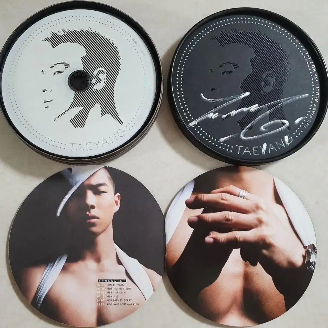 태양 TAE YANG 1ST SOLO ALBUM <HOT>싸인CD입니다~