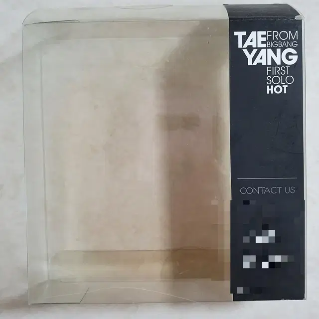 태양 TAE YANG 1ST SOLO ALBUM <HOT>싸인CD입니다~